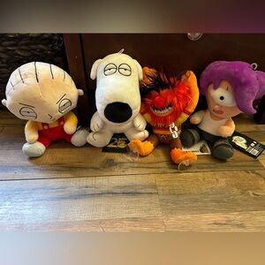 Collector edition plushes new with tags